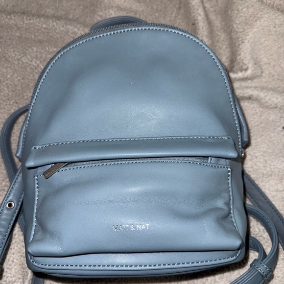 Matt & Nat Mini Blue Backpack - Picture 4 of 7